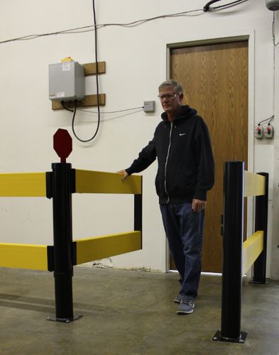 Распашные ворота Safe-Tmanualmetal