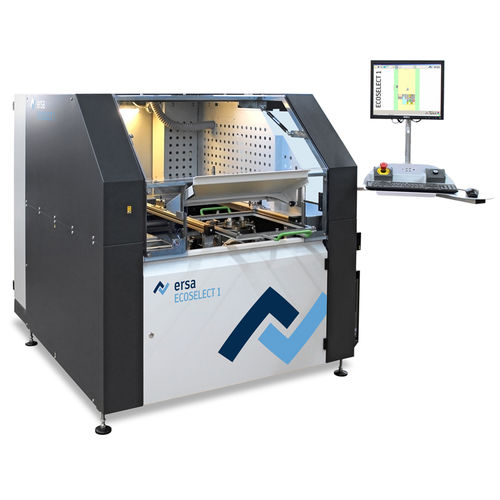Аппарат селективной мини-волновой пайки ECOSELECT 1автоматическийнепрерывного действиядля печатных плат