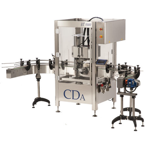 Автоматическая укупорочная машина VS 1000linearдля химической продукциидля косметической продукции