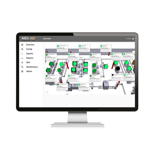 Программное обеспечение MES Серия MES-360 управлениемониторингконтроль