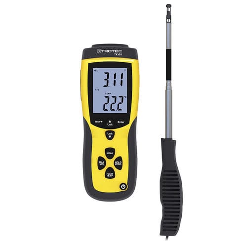 Hot-wire thermo-anemometer TA300portable
