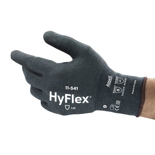 Защитные перчатки для автомобильной промышленности HyFlex® 11-541для металлургической промышленностиантипорезантистатические