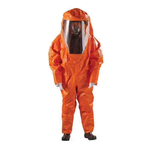 Комбинезон газонепроницаемый МИКРОХИМ® 6000 - 811-G02рабочая химическая защитавысокая видимость