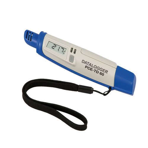 Регистратор данных температуры PCE-TD 60USBс программируемым ЖК-дисплеем