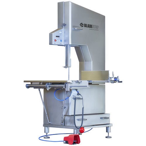 Промышленная ленточная пила для костей BladeStop K400нержавеющая стальс фиксированным столом