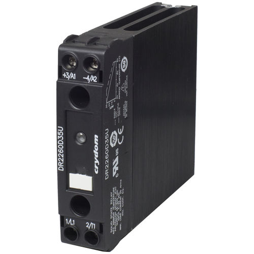 Твердотельное реле постоянного тока NOVA22 Серия DR22ACОднофазное на DIN-рейке