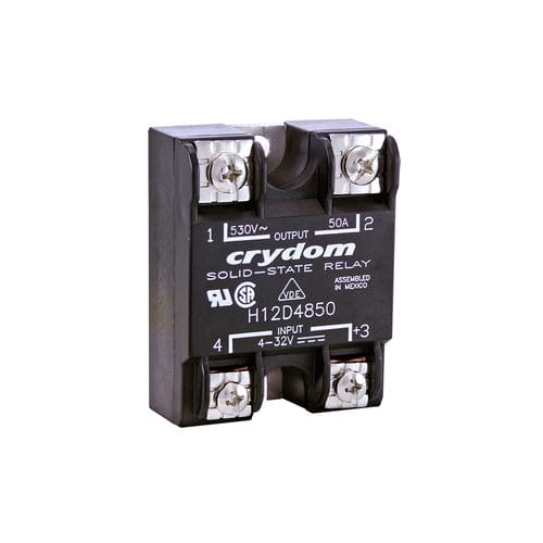 Твердотельное реле постоянного тока H1 Series1 NOоднофазное для монтажа на панели