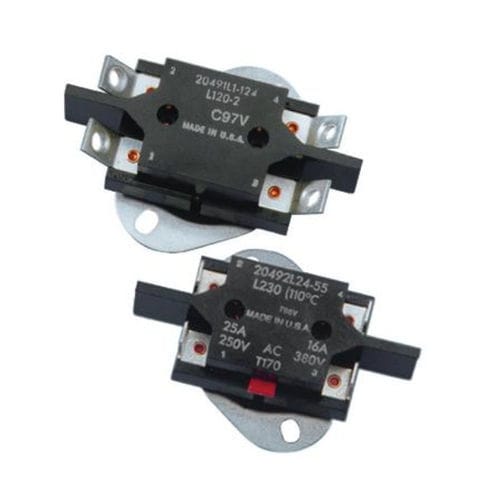 Термостат из нержавеющей стали серии 2049, с защитой от несанкционированного доступа, с ручным сбросом, двойной