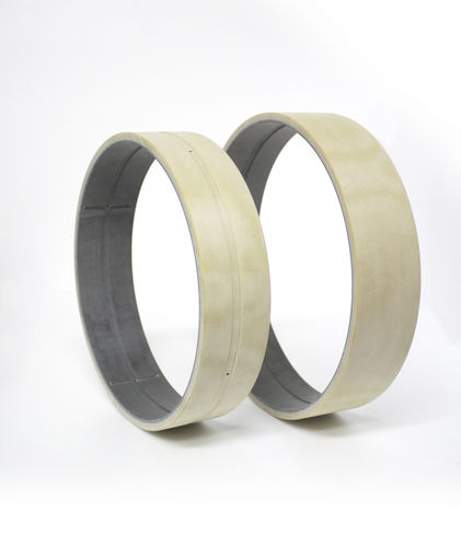 Цилиндрический подшипник скольжения CG72, композитграфит, ПТФЭ