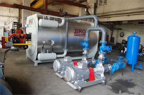 Паровой котел KYK 1250горячее маслогорячая водаприродный газ