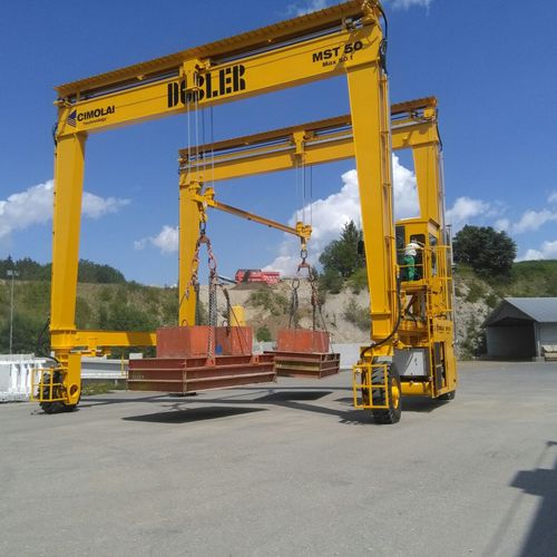 Кран козловой на пневмоколесном ходу 1805MST065 - MST 50