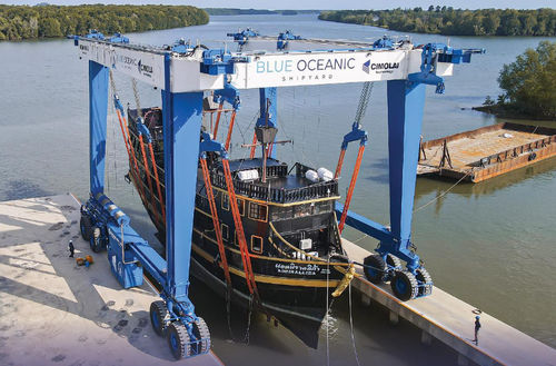 Подъемник для тяжелых грузов MBH 600 с дистанционным управлением