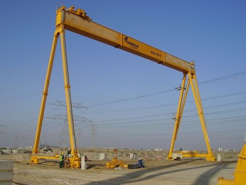 Кран козловой на рельсовом ходу RGC 100 - 6* для сборных площадок
