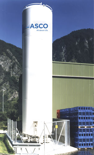 Резервуар для хранения жидкого азота для сжиженного газа CO2N2O