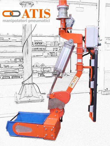 Manipulator with gripping tool ATISmirus 100for emptyingfor liftingcrate