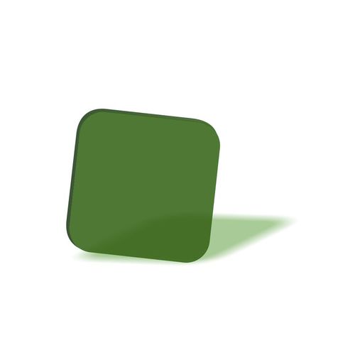 Зеленый оптический фильтр P1H09пластик, абсорбция, безопасность лазера