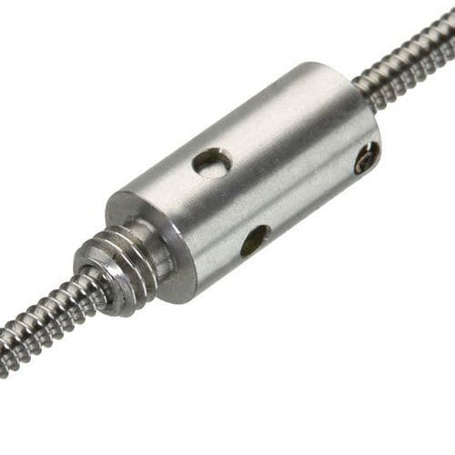 Steel ball screw 1510preloadeddouble nut