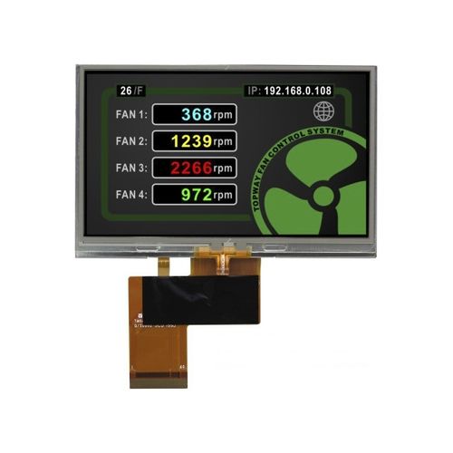 Модуль дисплея LCD/TFT LMT043DFFFWD-NNAцветной резистивный сенсорный экран480 x 272