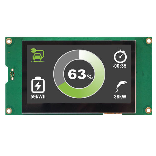 Модуль цветного дисплея HMT043MTA-DLCD/TFT480 x 2724,3