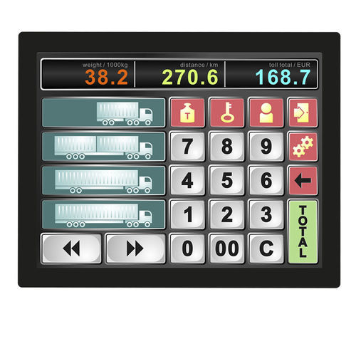 Модуль цветного дисплея HMT150ATA-DLCD/TFTемкостный сенсорный экран 1024 x 768