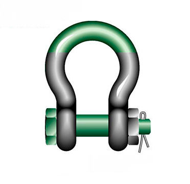 Подъемная скоба с подвижной головкой 18-165 с предохранительным болтом и гайкой