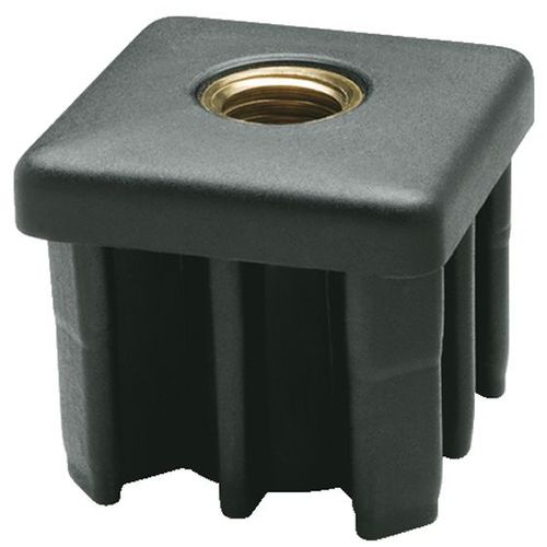 Вставка резьбовая 35-61латуньпластикпрямоугольная