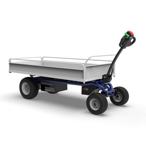 Электрическая тележка JESPI Lтранспортметаллическая платформа