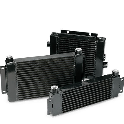 Маслоохладитель серии MA, паяный пластинчатый