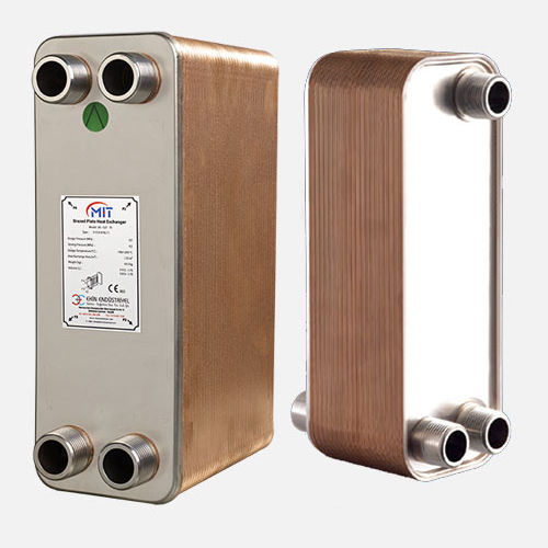 Теплообменник пластинчатый паяный МБ - 05жидкость/жидкостьгаз/жидкостьмедь