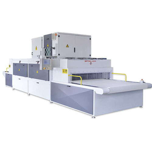 Радиочастотная сушилка непрерывного действиядля текстильной промышленностигоризонтальная