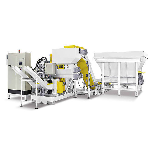 Брикетировочный пресс металлической стружки РУФ 75-90автоматический