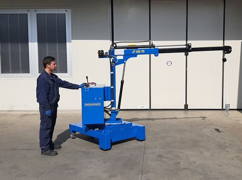 Mobile mini crane JT450 TRtelescopicfor constructionlifting