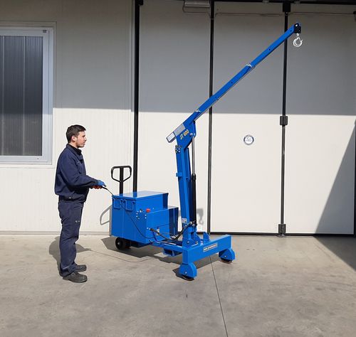 Mobile mini crane JT600telescopicfor constructionlifting