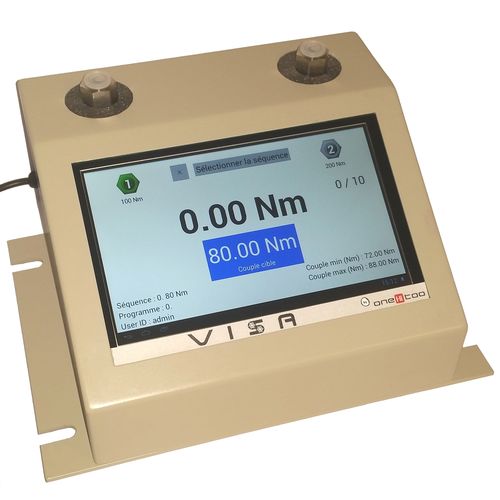 Bench-top torque tester for torque wrenchescalibrationfor torque adjustment