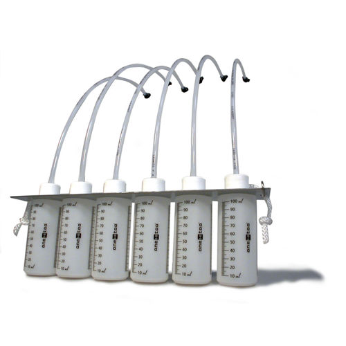 Flow leak tester for injection valves