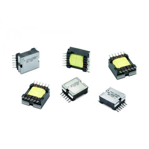 Силовой трансформатор WE-PoE+, инкапсулированный, для преобразователей постоянного тока, однофазный