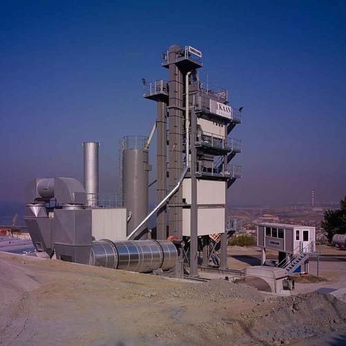 Стационарный асфальтный завод ABA 100-340 UNIBATCHпрерывного действия