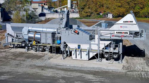 Мобильный асфальтный завод ABM 90-140 EASYBATCHпрерывного действия