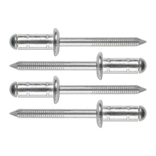 Заклепка потайная SolarGrip, плоская головка, большая стальная головка