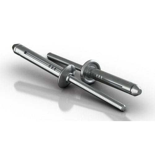 Заклепка BULB-TITEкупологоловкабольшая головкаалюминий