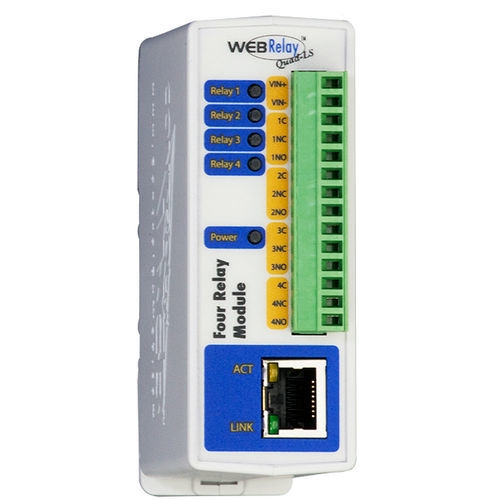 Pulse control relay WebRelay-Quad™SPDTfor pumpscompact
