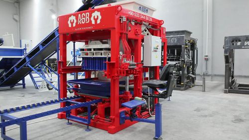 Машина для производства бетонных блоков AGB-A410автомат