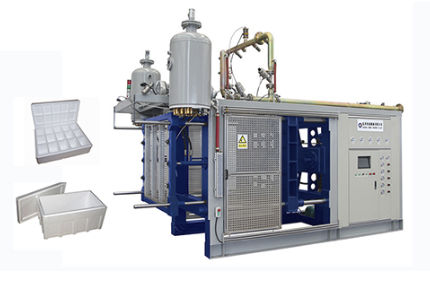 Формовочная машина для пенополистирола серии HRодна станция с управлением от ПЛКэнергосберегающая