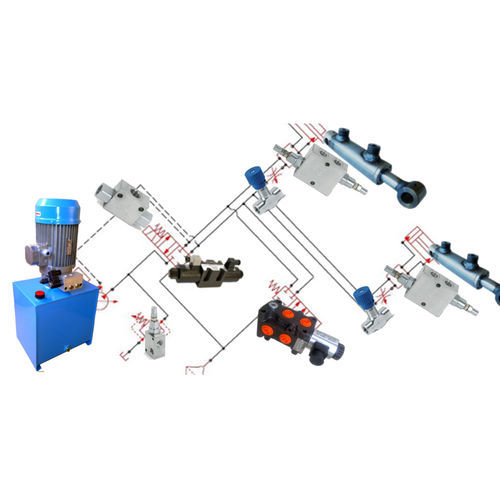 Гидроагрегат с электроприводом для машинстационарных