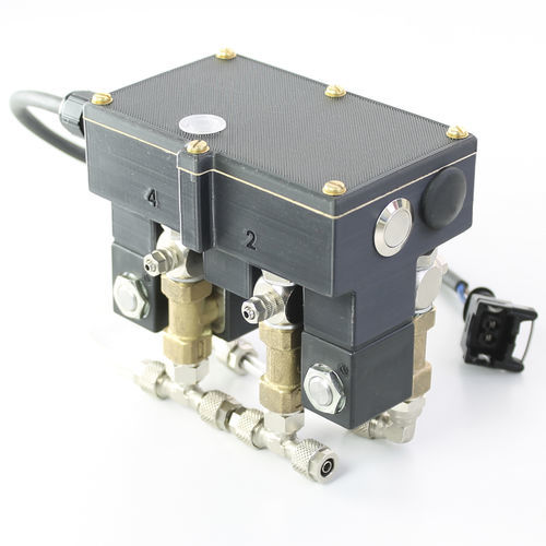 Система раздачи жидкости ЭЛМУ-5Пгазс шестеренным насосомс поршневым насосом