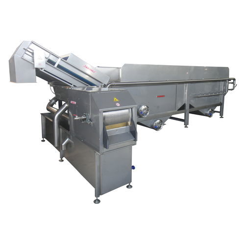 Машина для мойки овощей TUTW02 с ремнем и погружением