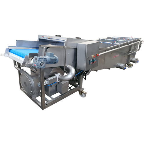 Машина для мытья овощей TUTW01 с барабаном для ополаскивания фруктов