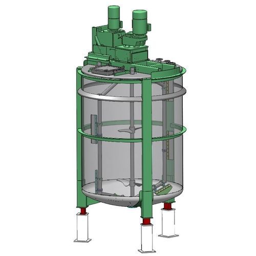 Лопастной смеситель БТ-107 порционного действия для жидкостейвертикальный