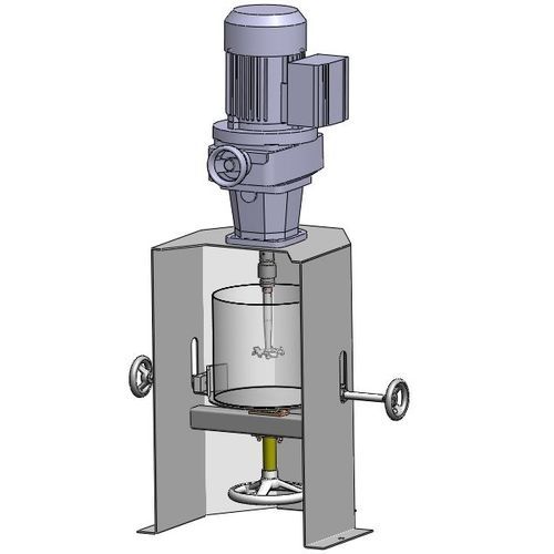 Турбинный смеситель LPDbatchдля жидкостейвертикальный