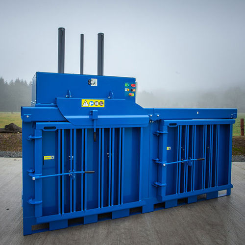 Вертикальный пакетировочный пресс 200 с фронтальной загрузкойдля картона для пленки